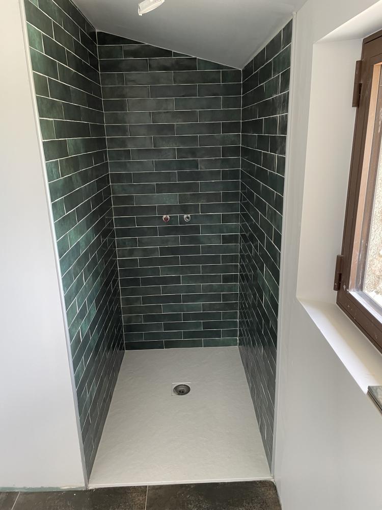 carrelage douche